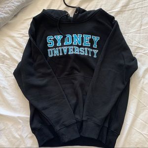 Sydney University Black Hoodie